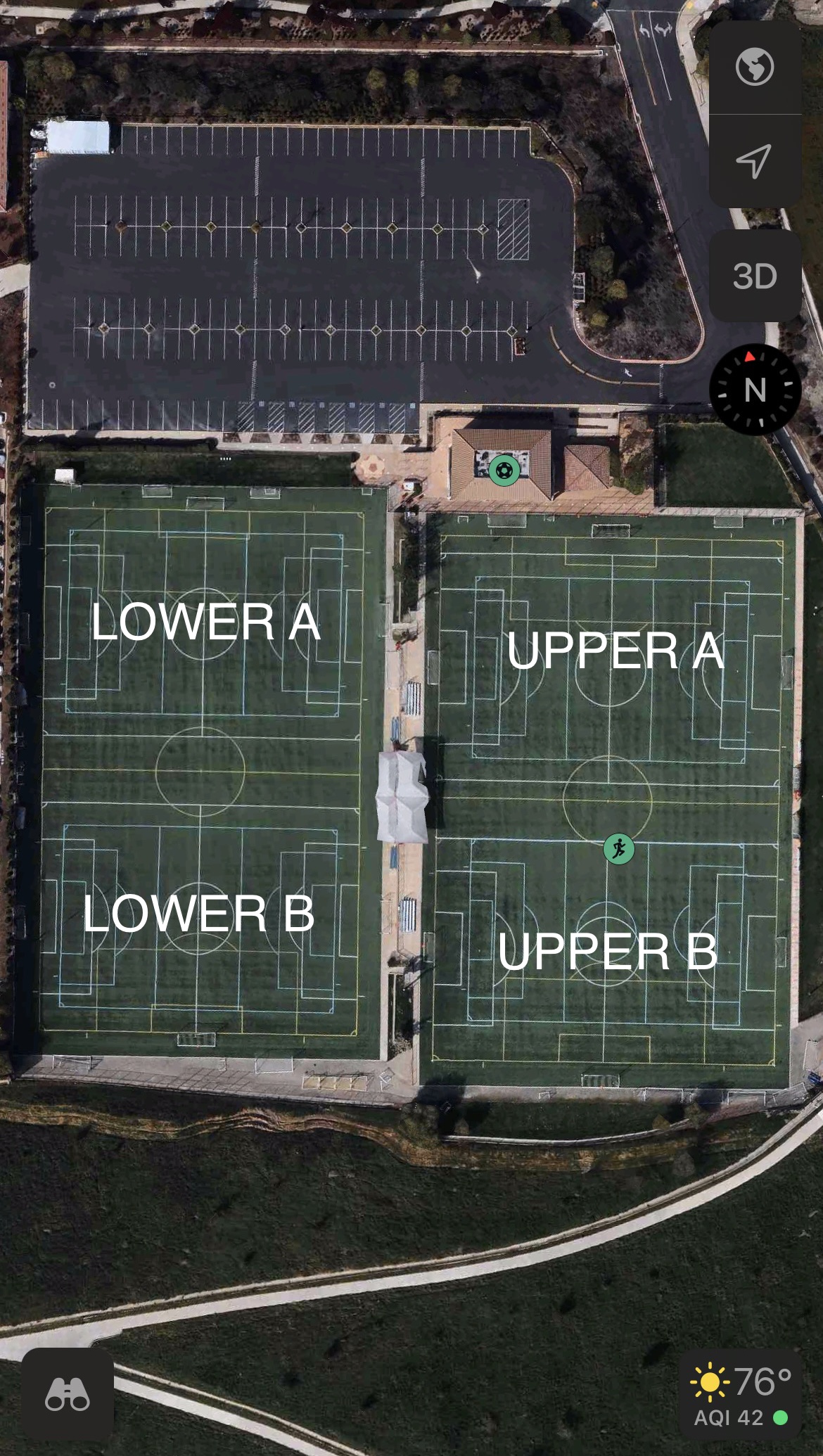 FIELD LOCATIONS Mustang Soccer League